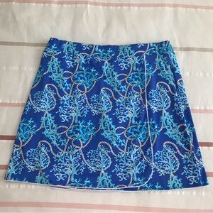 Lulu-B Coral Print Skort